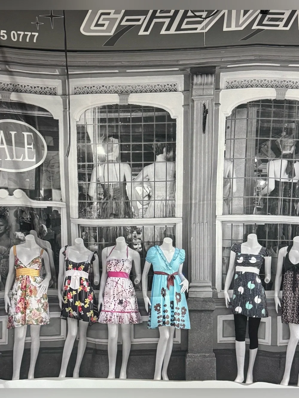 G-Heaven London Dress Shop Camden Fashion Storefront Wall Tapestry